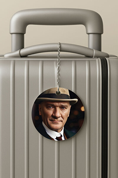 Cekuonline بطاقة أمتعة بسلسلة من البليكسي، تصميم لحقيبة السفر والعطلات، موستاف كمال 2025