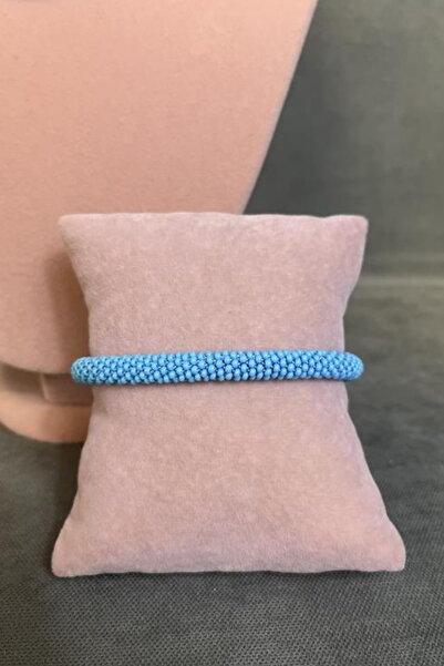 Uretti - Aegean 7366 2637 Handmade Sand Bead Necklace and Bracelet Set of 2 / 22 cm