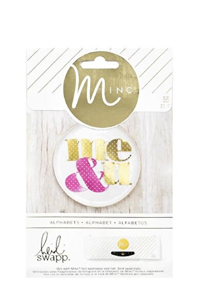 rexa مجموعة حروف الأبجدية هايدي سواب من كرافت مينك - صغيرة من الألف إلى الياء...