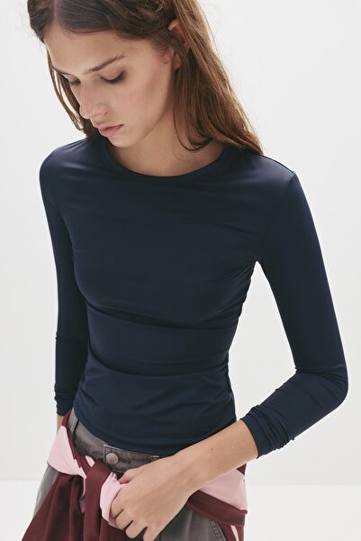 Pull & Bear Fitted polyamide T-shirt