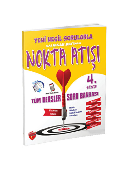 Çalışkan Arı Yayınları 4. SINIF NOKTA ATIŞI YENİ NESİL SORU BANKASI 2025