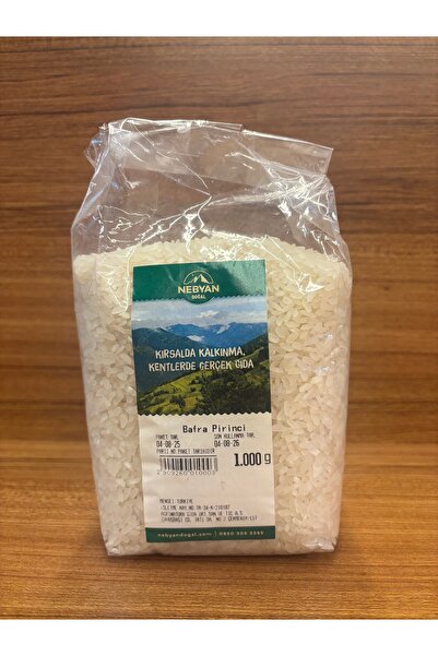 NEBYAN DOĞAL Nebyan Doğal Bafra Pirinci, 1 kg