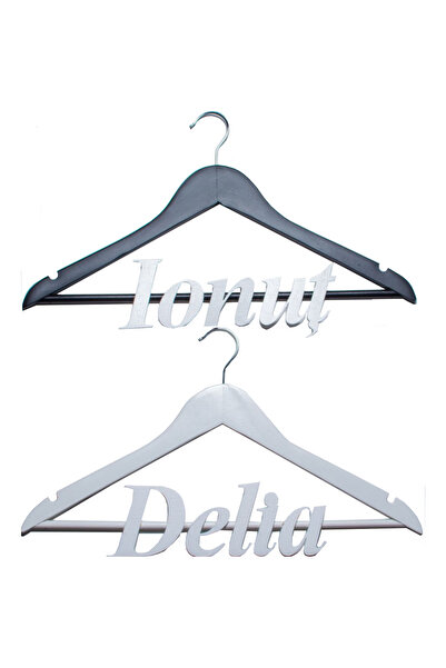 OEM Umerase Mire si Mireasa HH1603 Personalizate Alb Negru 44 x 23 cm