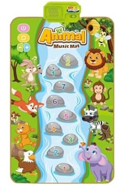 SKY TOUCH SKY-TOUCH Animal Music Mat, Early Learning Educational Toys, Montessori Sensory Musical Dance Mat fo