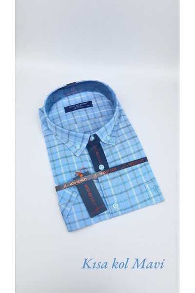 hodbehod Battal Large Size Short Sleeve Summer Daddy Shirt (Top Quality)