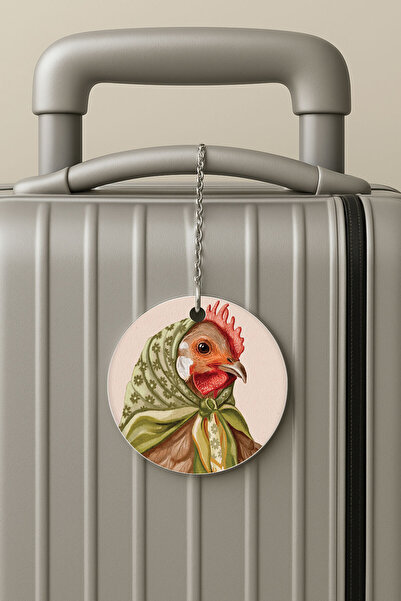 Cekuonline بطاقة أمتعة من البليكسي بتصميم سلسلة للسفر والعطلات، أحدث صيحات الموضة