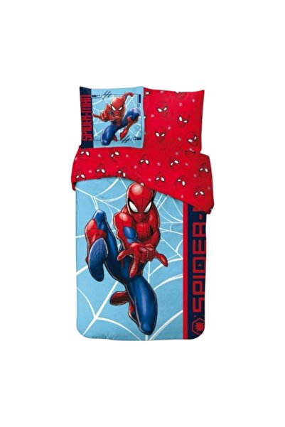 SPIDERMAN Bed linen set, 100% cotton, 2 pieces, 140x200 cm, 65x65 cm, multicolor, Happy,