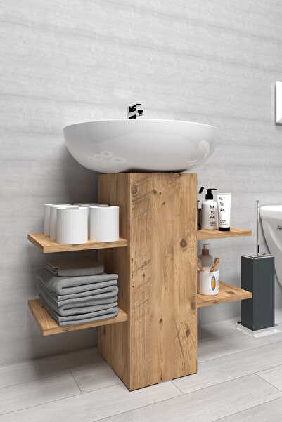 iyimi? İyimi Modern Raflı Lavabo Altı Banyo Dolabı Banyo Düzenleyici