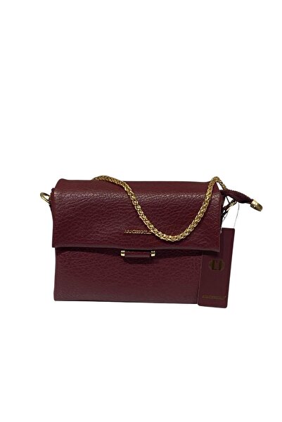 STOKS SHOES STORE Women's Soft Leather Chain Detailed Stylish Elegant Hand & Shoulder Bag with Crossbody Strap