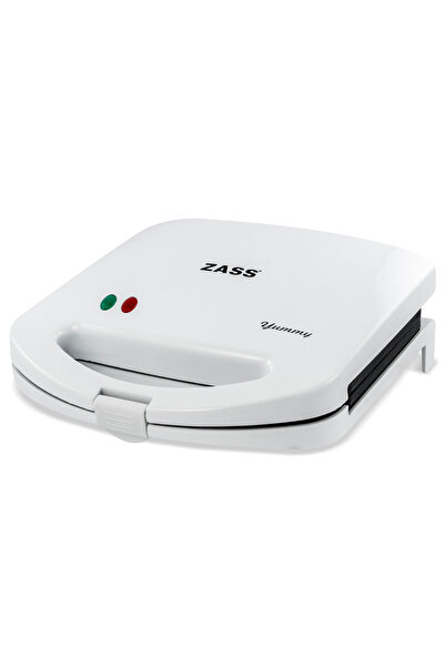 Zass ZST 05 Toaster Package, 800W, 2 Slices, Crumb Tray with ZSM 01 Sandwich-maker, 750W, White