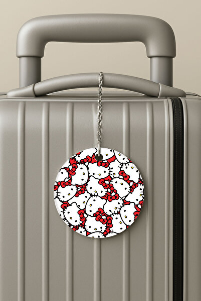 Cekuonline بطاقة تعريف الأمتعة من البليكسي مع سلسلة، تصميم لحقيبة السفر للعطل...