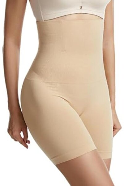 Generic High Waist Shapewear Shorts, Women Seamless Shaping Boyshorts Panties Waist Trainer Corset
