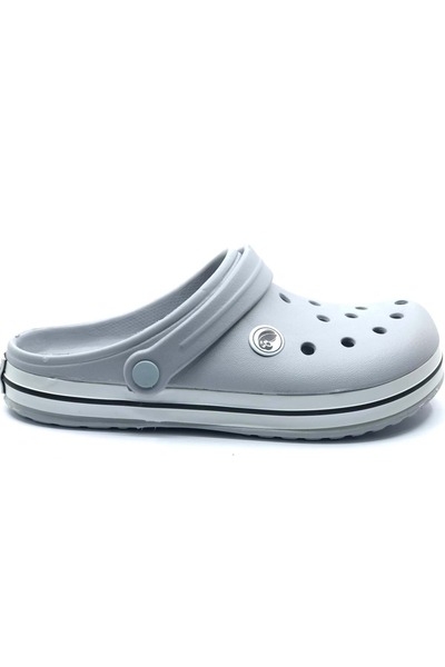 Kocamanlar Ayakkabı Kocamanlar Sabo Doctor and Nurse Slippers Orthopedic Unisex Slippers Gray