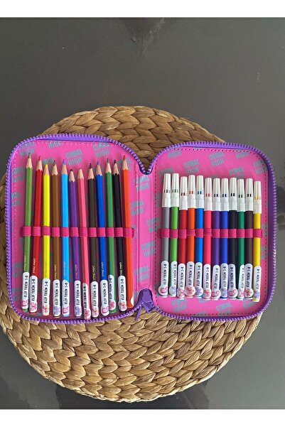 badescraft 212 Adet 1.5x4 cm ve 2x6 cm Kelebek Temalı Okul Kalem ve Eşyaları Sticker Seti Kişiye Özel İsimli