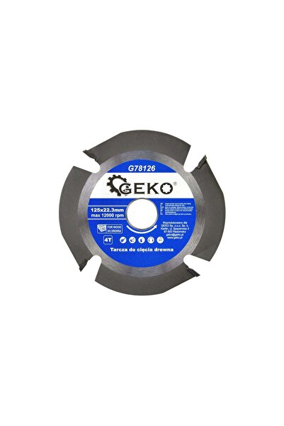 GEKO Disc de tăiere pentru lemn 125x22.23mm, G78126