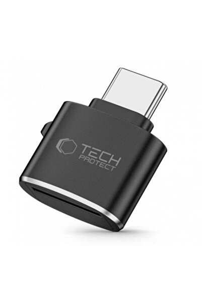 Tech-Protect USB-C σε USB-C Αντάπτορας Δεδομένων και Φόρτισης Ultraboost, Μαύρο