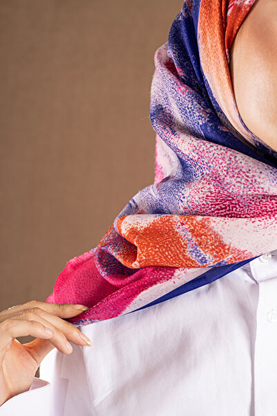 Akel Decode Scarf Pastel Pattern