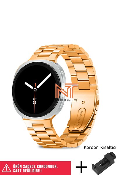 Nezih Case Galaxy Watch 8 / 9 40mm / 44mm / 46mm Classic Uyumlu Paslanmaz Çel...