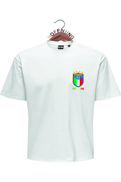 HOFFNUNG Unisex Bărbați/Femei guler rotund HOFFNUNF ITALIA NOU supradimension...