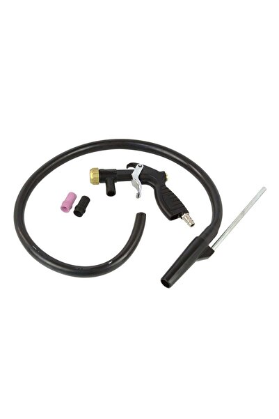 GEKO Pistol de sablare cu 2 duze + furtun, G03149