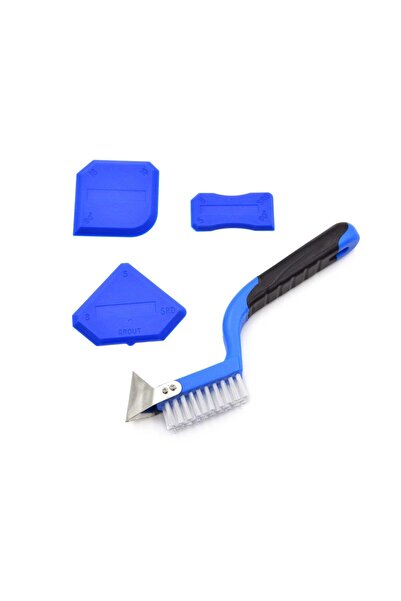 GEKO Spatule din silicon cu pensulă, 4 elemente, G30143