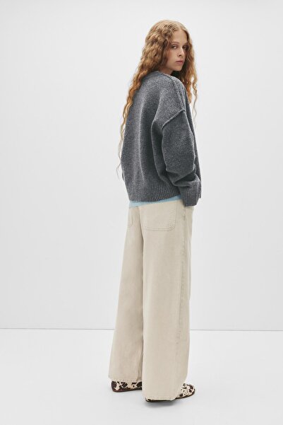 Pull & Bear Soft örgü hırka