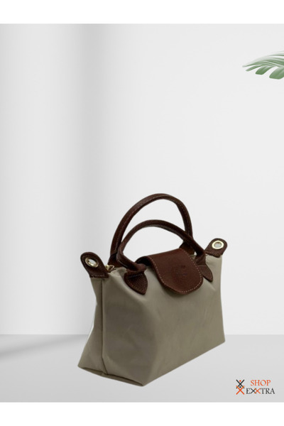 shopExxtra Katlanabilir Omuz Çantası - Shopper Bag Kadın Makyaj Çantası Size No:2