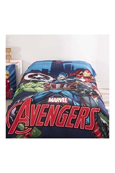 AVENGERS Bed linen set, 100% cotton, 2 pieces, 140x200 cm, 65x65 cm, multicolor, Happy,