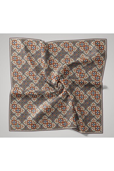 Silk Home Mosaic Pattern Soft Cotton Scarf