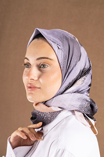 Akel Decode Scarf Pastel Pattern