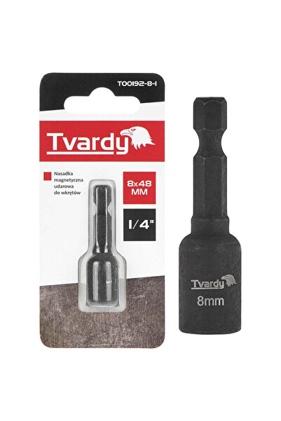 Tvardy Adaptor magnetic de impact 8mm x 48mm, 1/4",