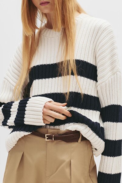 Pull & Bear Geniş suni deri kemer