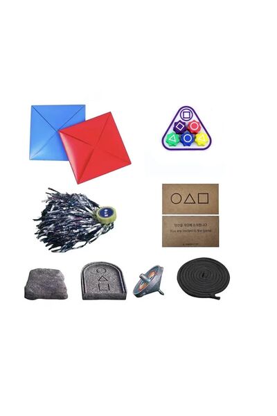 Impact Vision Set Complet de 5 jocuri Coreene : Gonggi, Paeng-y, Ddakji, Biseokchigi, Jebi Kicks, Impact Vision®