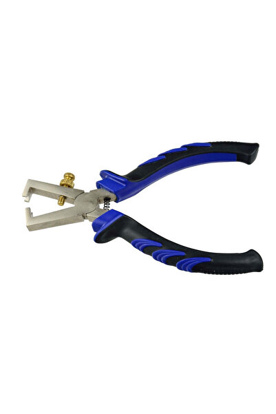 GEKO Clește de dezizolat cabluri cu reglare manuală 160 mm, G00811