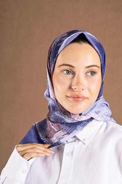 Akel Decode Scarf Pastel Pattern