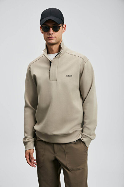 Lufian Wonder Bej Hanorac pentru bărbați tricou 112030185