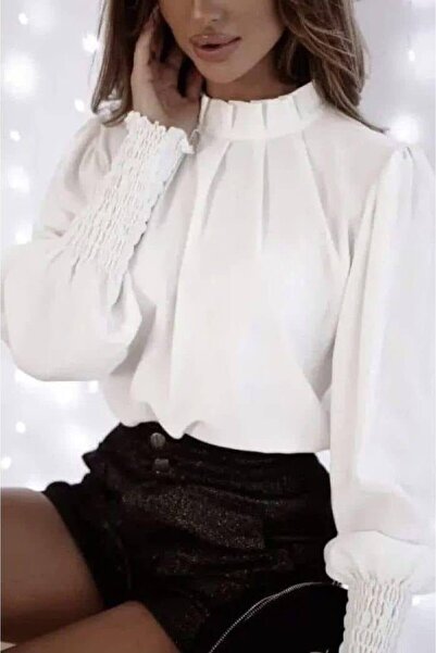 GLAMSI Casual shirt with high elastic cuffs