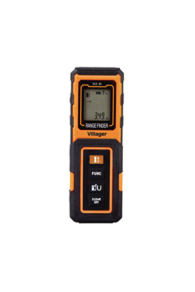 VILLAGER Laser Distance Meter VLD-40, 40m, Precision +/- 2.0mm, Indirect Measurement, VL067838