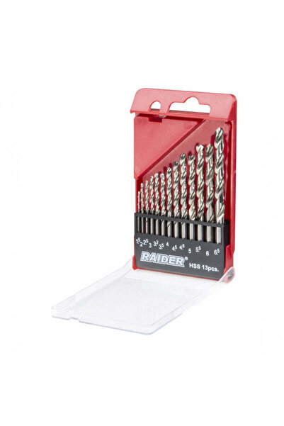 Raider Set de 13 burghie HSS 1,5 – 6,5 mm, 150681