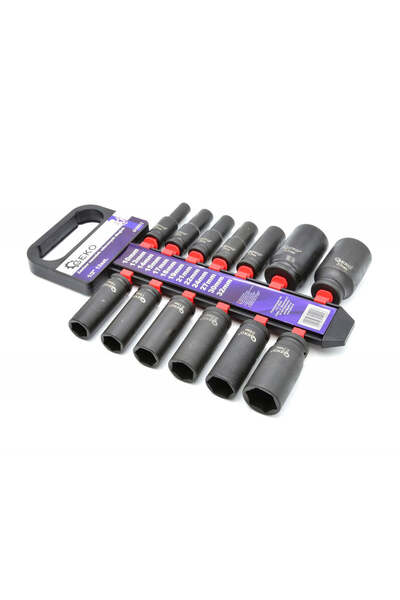 GEKO Home Set Long Impact Keys 1/2" 13 pcs, G10512