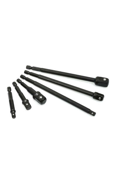 GEKO Set 6 impact extensions HEX 1/4"-1/2" G10530