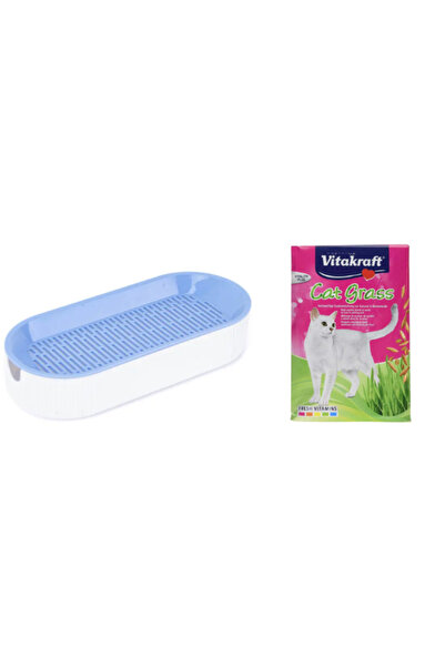 OBRO Maté planting kit without soil, tray and Vitakraft fast-growing seed packet, 2-3 days, 50g