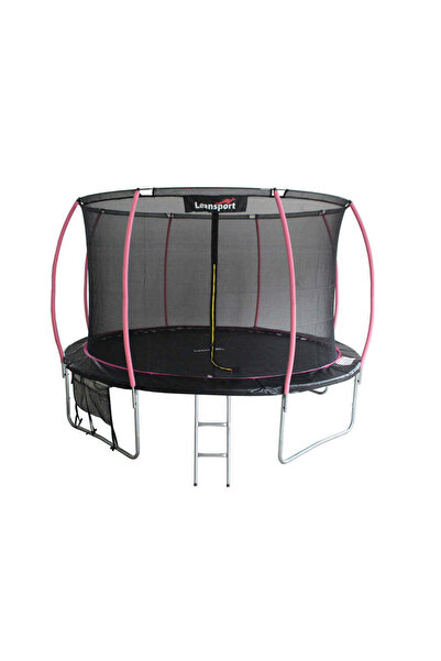 LEAN Trambulina Sport Max 3,6 m, neagră/roz, 8341