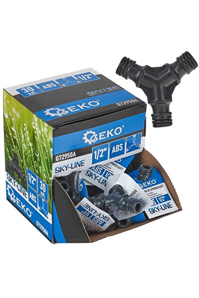 GEKO Set cuplaje furtun cu 3 cai Sky-Line 1/2", 30 bucati, G72950A