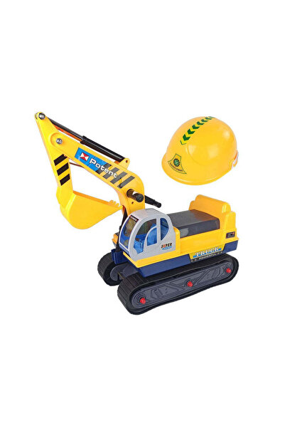 LEAN Set excavator și cască pentru copii, 9270