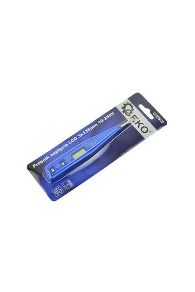 GEKO Stilou tester de tensiune LCD 3x135mm 10-250V (20/25/500) G30806