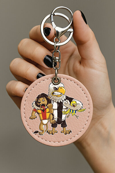 Cekuonline White Stitched Auto Vehicle / Car - Motor Leather Patterned Pink K...