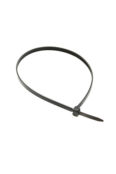 GEKO Coliere de cablu din nailon negru - 200x4.8mm UV 100 bucăți, G17114