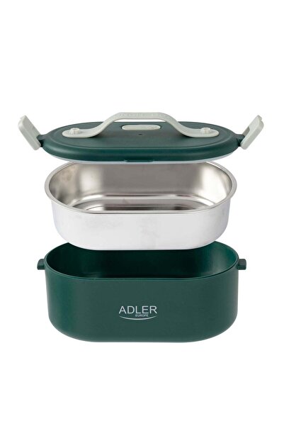 adler Electric lunch box AD 4505, 800 ml, Up to 50C, Steel food container, Green