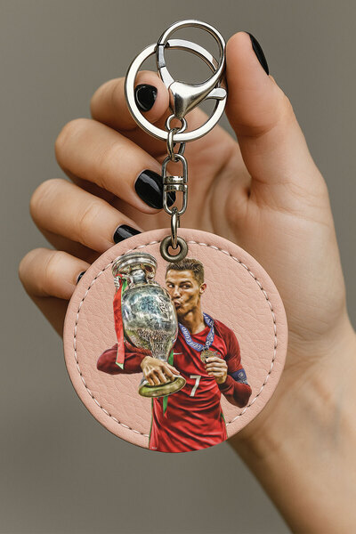 Cekuonline White Stitched Auto Vehicle / Car - Motor Leather Patterned Pink K...